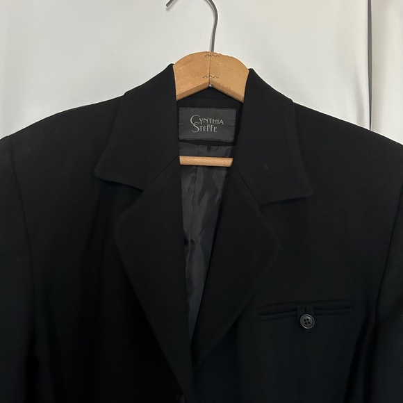 Cynthia Steffe Polyester Shoulder pads Jacket/Coat Size 4. - Picture 3 of 8